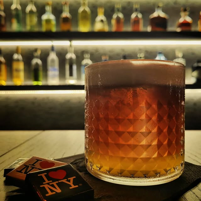 New York Sour koktel